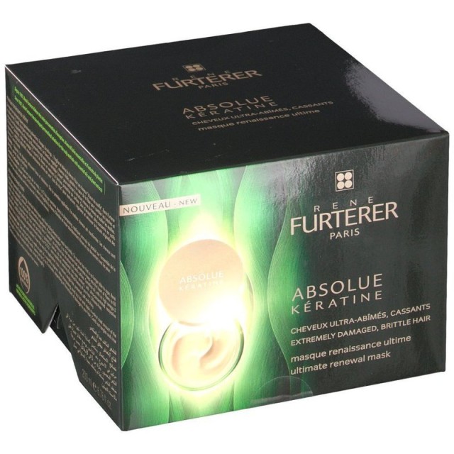 Rene Furterer Absolue Keratine Σαμπουάν Ανανέωσης 200ml & Μάσκα Αναγέννησης 200ml