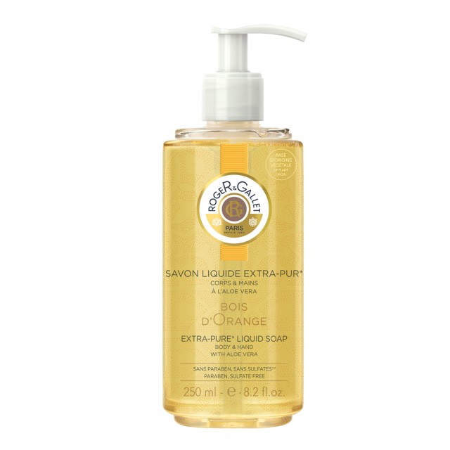 Roger&Gallet BOIS D' ORANGE Savon liquide extra pur 250ml