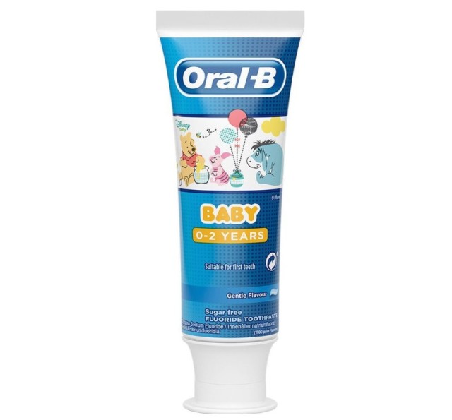 Oral-B Baby Disney Winnie The Pooh Οδοντόκρεμα 0-2 Ετών 75ml