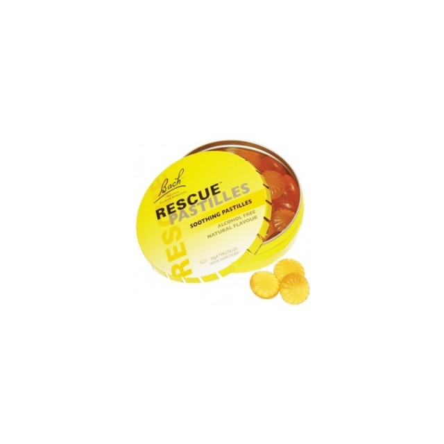 Power Health Bach Rescue Soothing Pastilles με Γεύση Πορτοκάλι 50gr