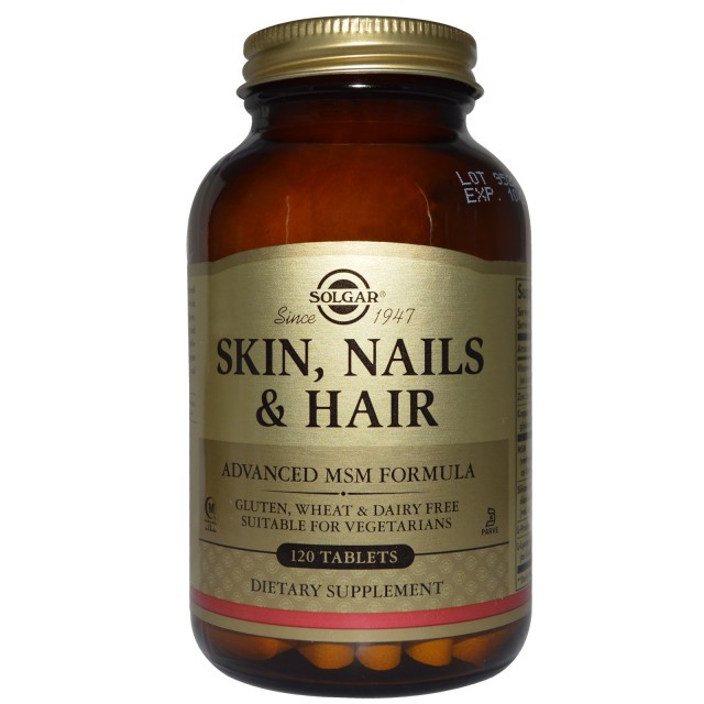 Solgar Skin Nails And Hair Formula Tabs 120s