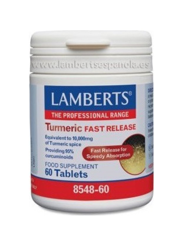 Lamberts Turmeric Fast Release 60tabs