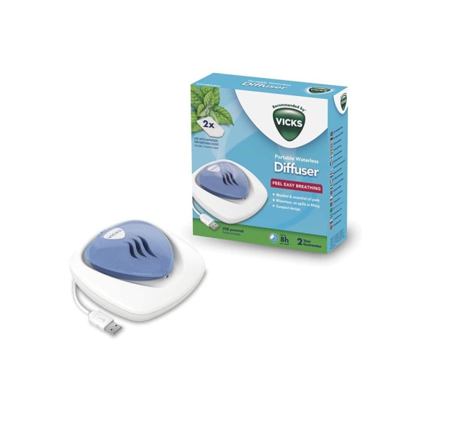 Vicks Vapors VH1800EU Portable Waterless Diffuser 1τμχ