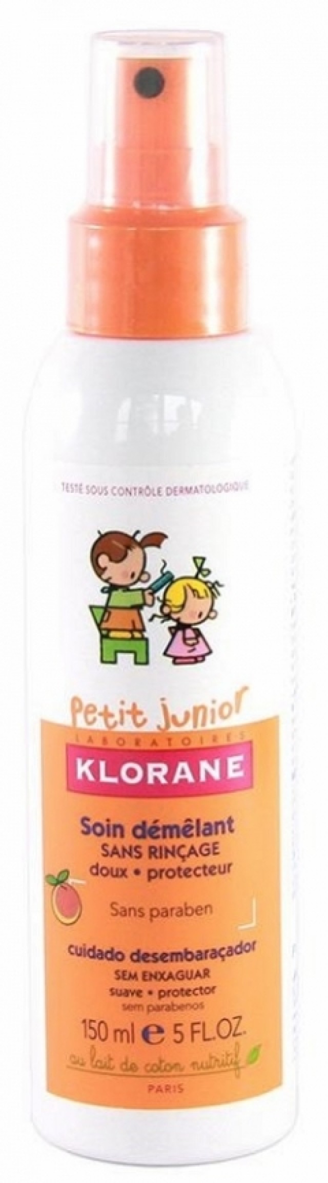 KLORANE PETIT JUNIOR SPRAY DEMELANT 150ML