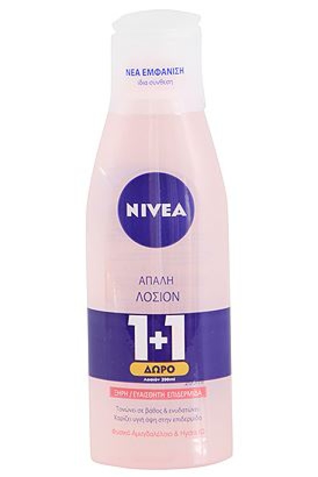 NIVEA Ενυδατική Τονωτική Λοσιόν D/S 200ml 1+1 ΔΩΡΟ