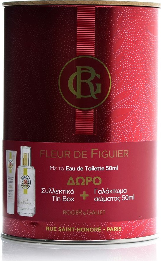 Roger & Gallet X-Mas Tin Box Fleur De Figuier