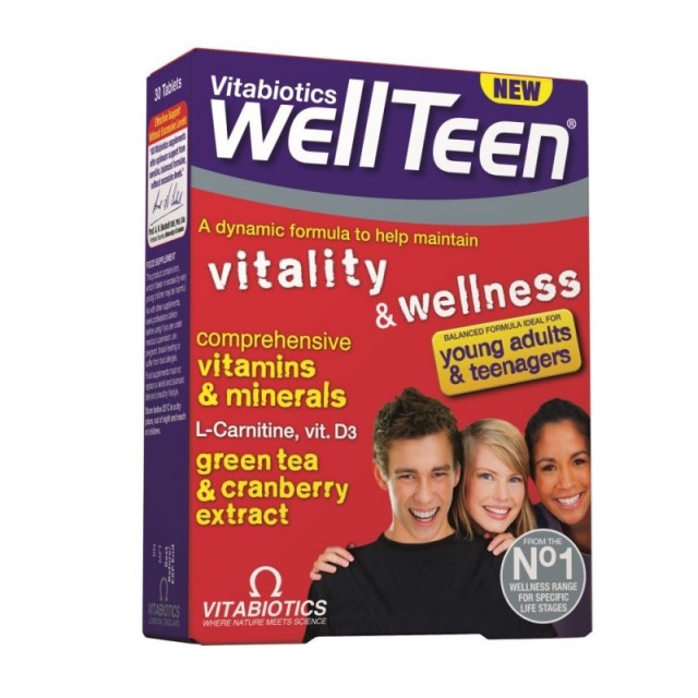 VITABIOTICS WELLTEEN 30TABS