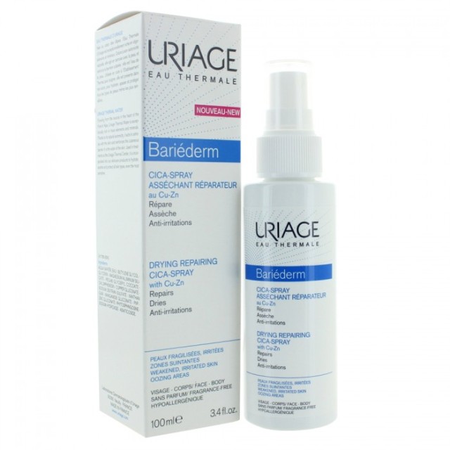 Uriage Bariederm Cica Spray Assechant Reparateur 100ml