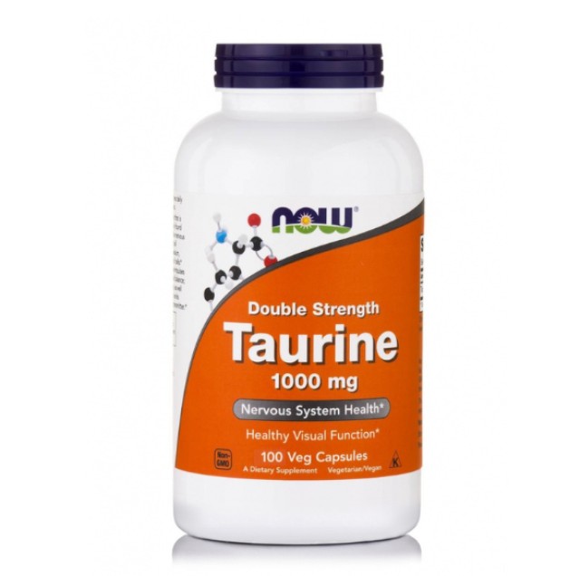 Now Foods Taurine 1000mg 100 Veg.Caps.