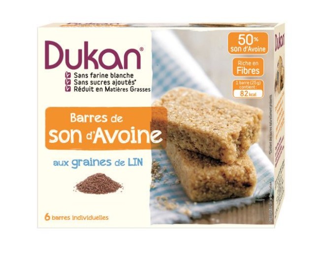 Dukan Μπάρες βρώμης με Λιναρόσπορο 150gr