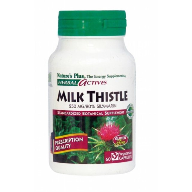 Nature's Plus MILK THISTLE 250MG 60 caps