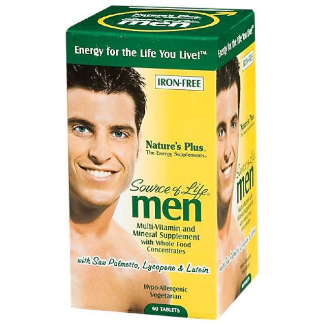 Nature's Plus Source of Life Men Multivitamin 60tabs