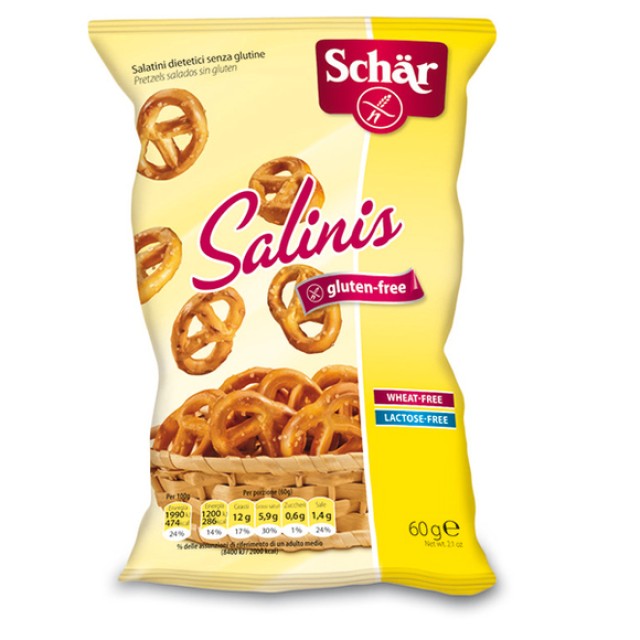 Schar Salinis Αλμυρά Σνάκ ( Πρέτσελ ) 60gr