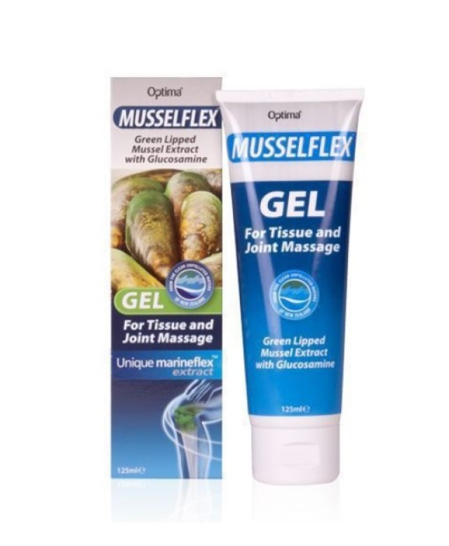 OPTIMA MUSSELFLEX GEL WITH GLUCOSAMINE 125ml