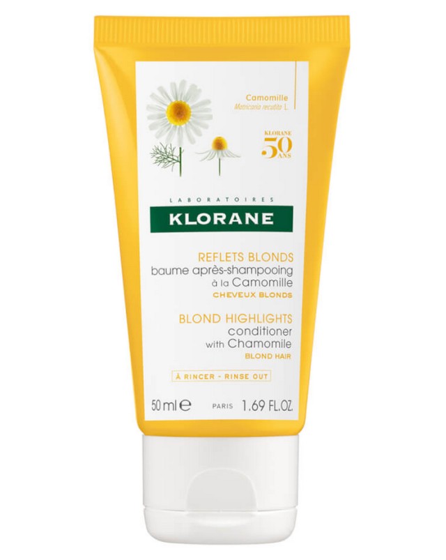 Klorane Blond Highlights Conditioner with Chamomile Blond Hair 50ml