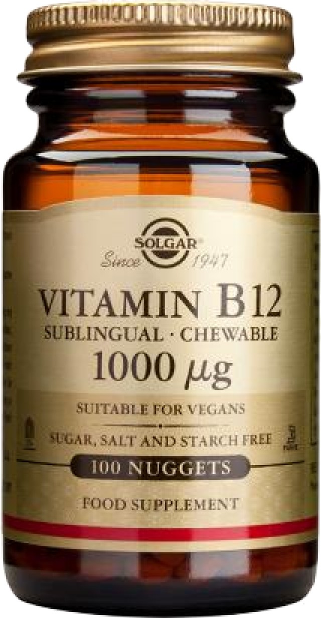 Solgar Vit. B-12 1000mg nuggets 100s