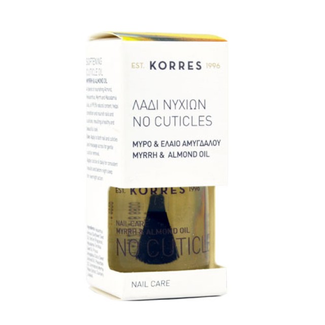 KORRES NAIL CARE ΜΥΡΟ&ΑΜΥΓΔΑΛΟ ΛΑΔΙ 10ML