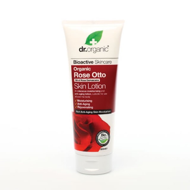 DR.ORGANIC ROSE OTTO SKIN LOTION 200ML