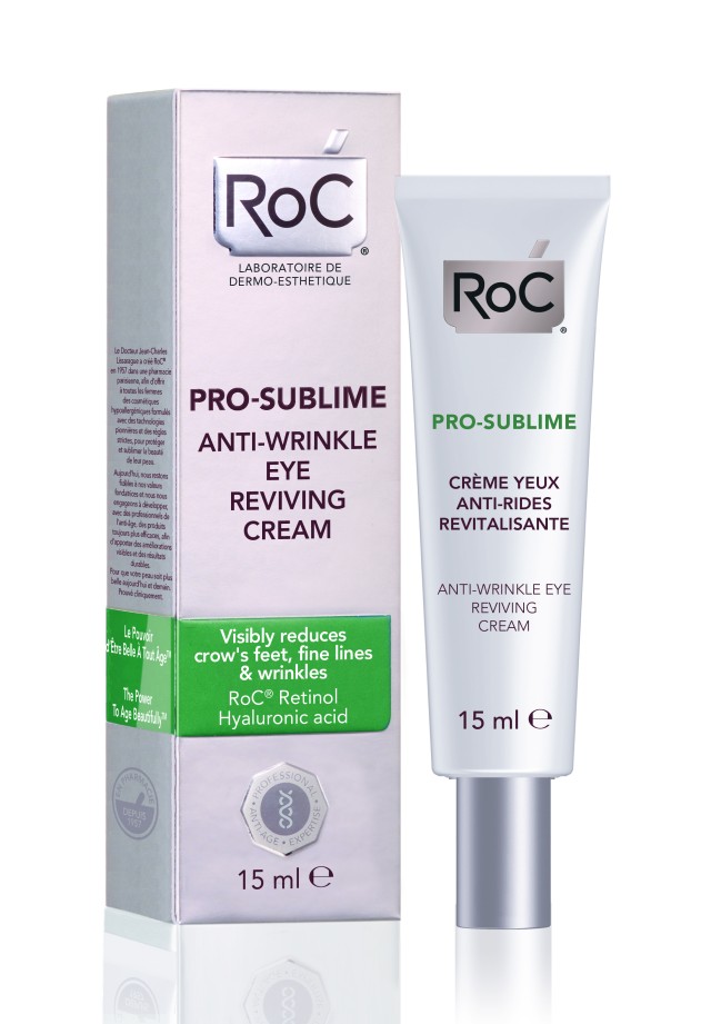 ROC PRO-SUBLIME Αντιρυτιδική Αναζωογονητική Κρέμα Ματιών 15ml