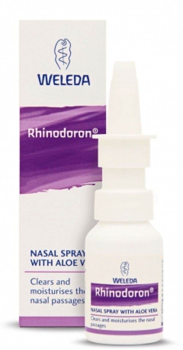 WELEDA RHINODORON Ρινικό Εκνέφωμα με Αλόε Βέρα 20ml