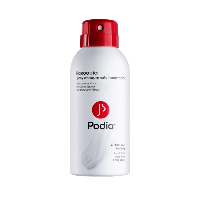 PODIA Athete's Foot DeoSpray Spray Διπλής Προστασίας για Κακοσμία & Μύκητες 150ml