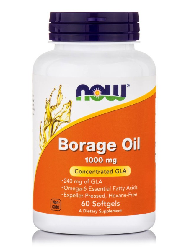 Now Foods Borage Oil 1050mg 60 Softgels