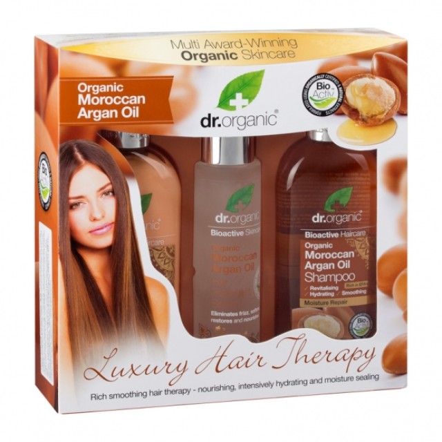 DR.ORGANIC MOROCCAN ARGAN OIL LUXURY HAIR THERAPY