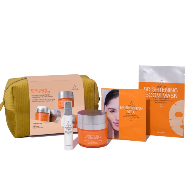 Youth Lab Set Brightening Vit-C Gel Cream 50ml + Δώρο 3 προϊόντα σε ειδικό μέγεθος