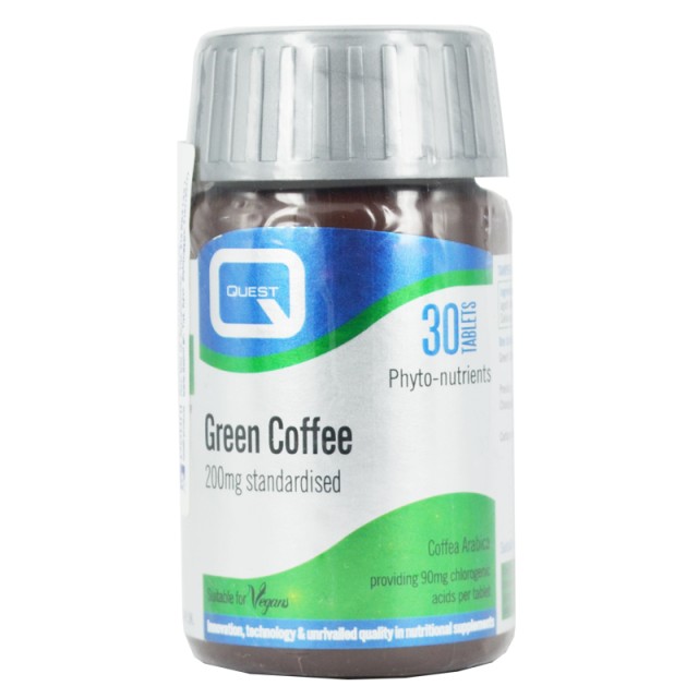 Quest Green Coffee 200mg extract 30caps