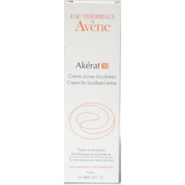 AVENE AKERAT 30 CREAM ZONES LOCALIS.100ML