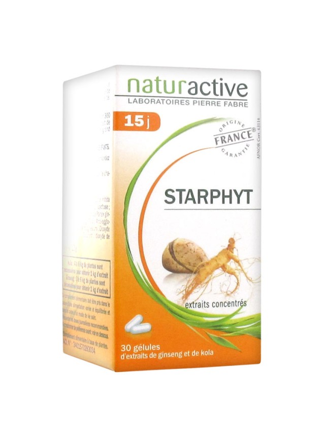 NATURACTIVE STARPHYT 30 CAPS ΤΖΙΝΣΕΓΚ+ΚΟΛΑ