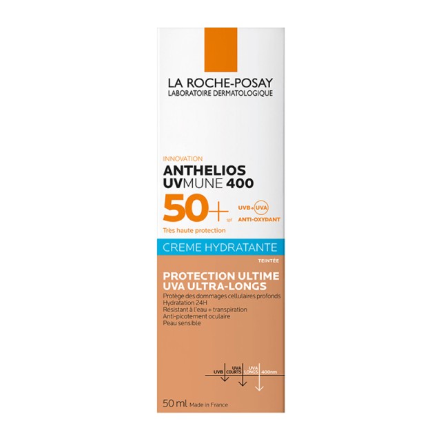 La Roche Posay Anthelios UVmune 400 Teintee SPF50+ Creme Hydratante 50ml