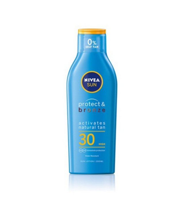 NIVEA SUN Protect & Bronze Lotion SPF 30, 200ml