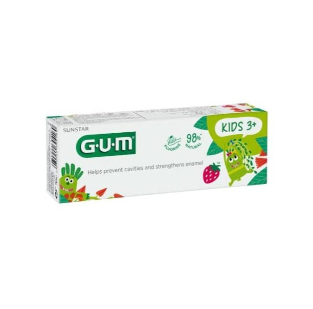 GUM 3000 KID 3+ ΟΔΟΝΤΟΚΡΕΜΑ ΦΡΑΟΥΛΑ 50ML