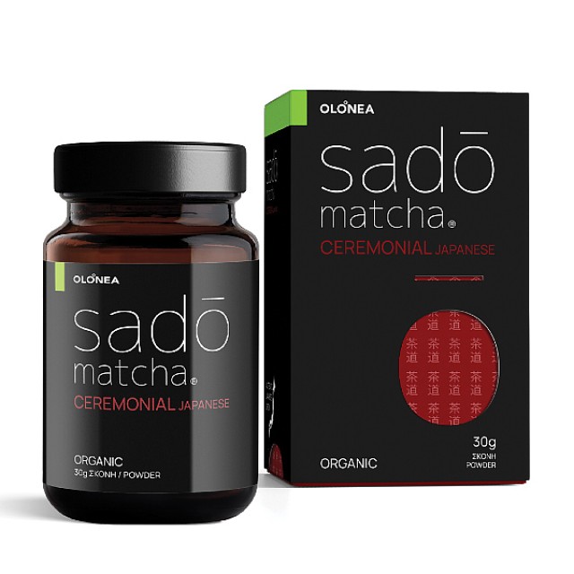 Olonea Sado Matcha Ceremonial Βιολογικό Πράσινο Τσάι 30gr Powder