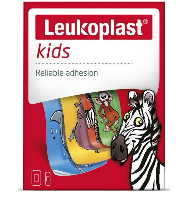 Leukoplast Professional Kids 2 μεγέθη (19mm X 56mm) + (38mm X 63mm)