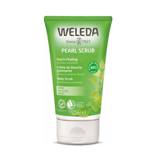 Weleda Birch Pearl Body Scrub Peeling Σημύδας Κατά Της Κυτταρίτιδας 150ml