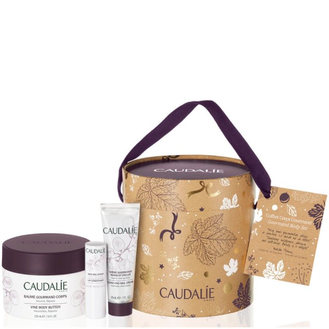 Caudalie Promo Vine Body Butter 225ml & Hand and Nail Cream 30ml & Lip Conditioner 4,5gr