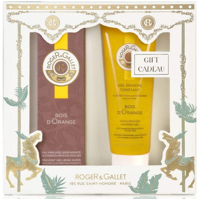 Roger & Gallet Set Bois D' Orange Eau Parfumee Bienfaisante 30ml + Δώρο Αφροντούς 50ml