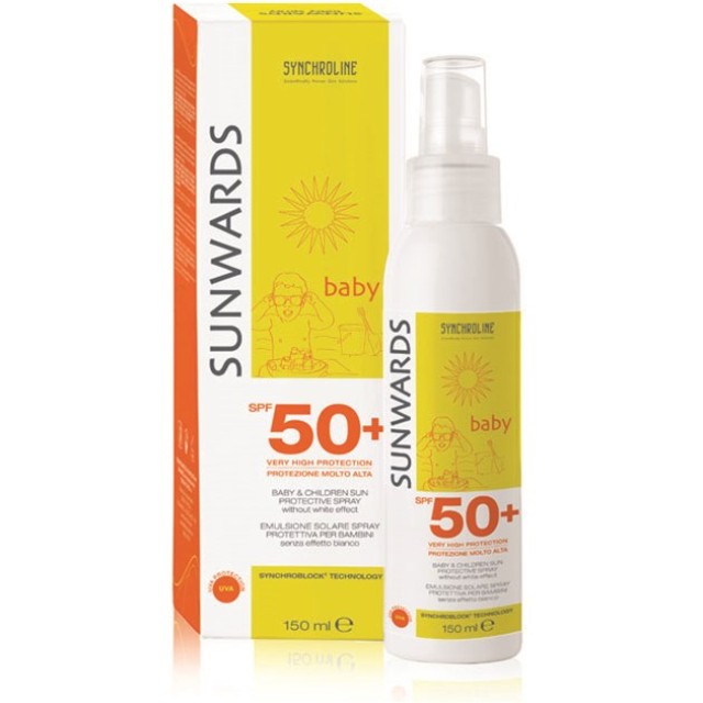 SYNCHROLINE Sunwards Baby Spray SPF50+ 150ml