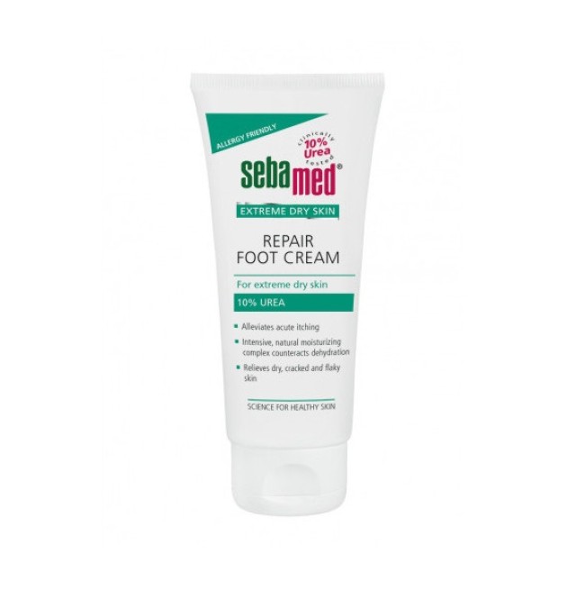 Sebamed Foot Cream Urea 10% Κρέμα Ποδιών με Ουρία για ισχυρή εντατική φροντίδα 100m