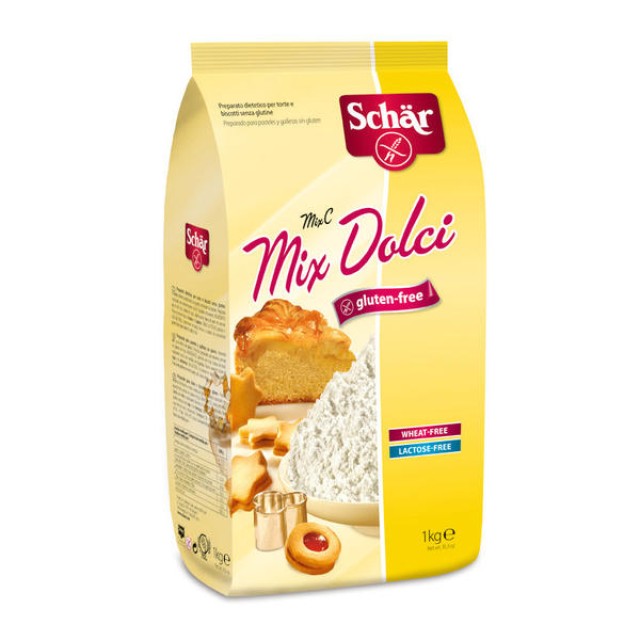 Schar Mix C Mix Patisserie Mix C Αλεύρι για όλες τις Χρήσεις 1kg