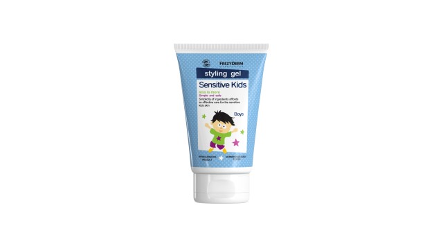 FREZYDERM SENSITIVE KIDS HAIR STYLING GEL fOR BOYS (ΑΠΑΛΟ ΖΕΛ ΓΙΑ ΤΑ ΜΑΛΛΙΑ ΤΩΝ ΑΓΟΡΙΩΝ)