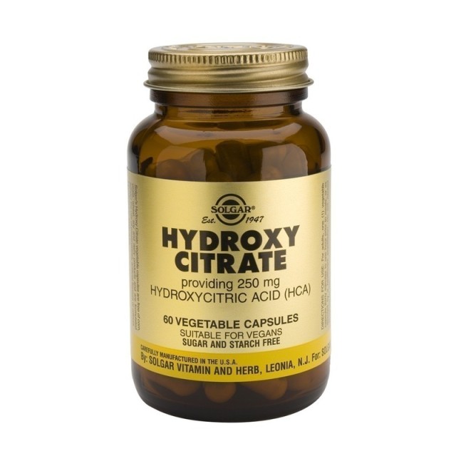 SOLGAR HYDROXY CITRATE 250mg veg.60s