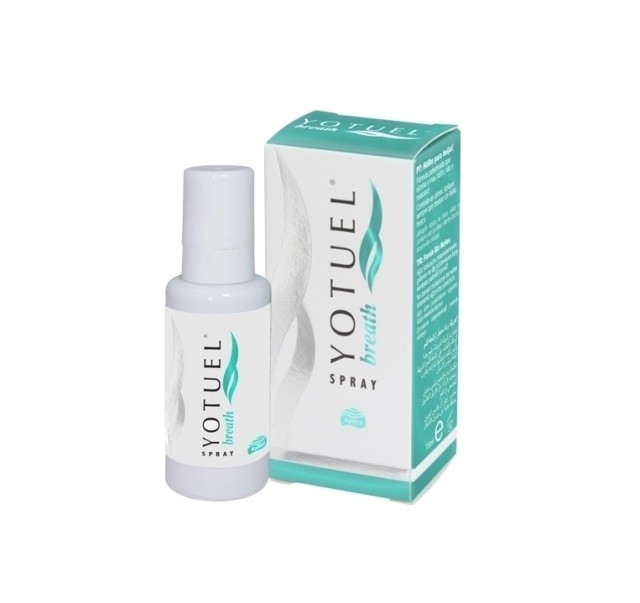 Yotuel Breath Spray Σπρέι για Δροσερή Αναπνοή με Γεύση Μέντα 15ml