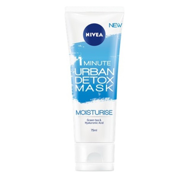 Nivea Urban Skin Detox Moisturise Mάσκα 1 Λεπτού 75ml