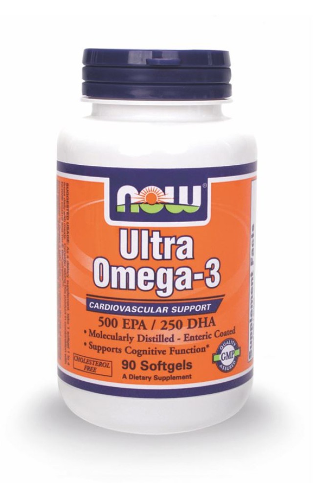 Now Foods Ultra Omega-3 500 EPA/250 DHA 90 Softgels