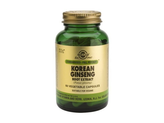 SOLGAR SFP KOREAN GINSENG EXTRACT 60VCAP