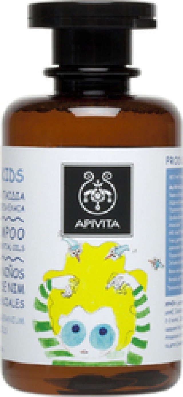 APIVITA SCHOOL KIDS neem oil Προληπτικό Σαμπουάν για Ψείρες 250ML