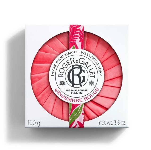 Roger & Gallet Gingembre Rouge Savon Bienfaisants 100g